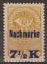 Austria - 1921 - Post Horn - 7 1/2K 15H - Yellow - Austria, Post Horn - Scott J102 - 0